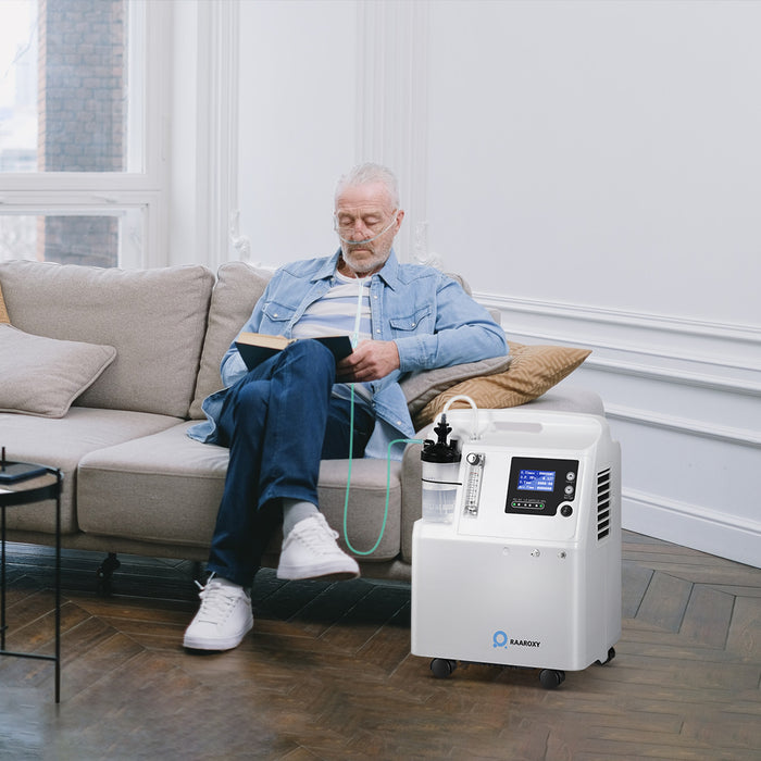 FDA Approval! RAAROXY 5L Premium Home Oxygen Concentrator