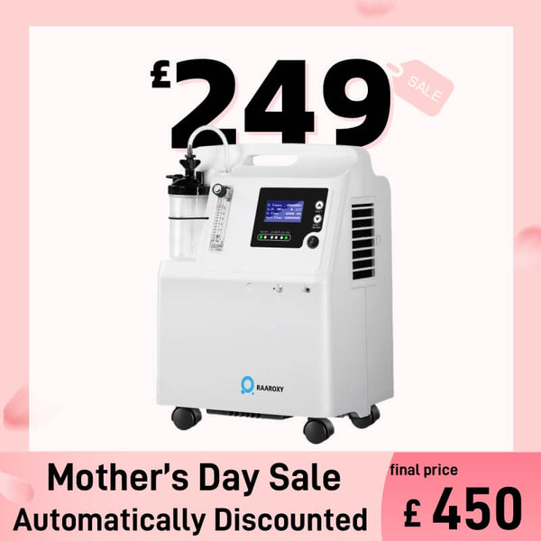 RAAROXY 5L Medical Grade Home Oxygen Concentrator HS5