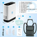 RAAROXY 5L Pulse Flow Portable Oxygen Concentrator MAF052 + 4 Disposable Nasal Cannulas